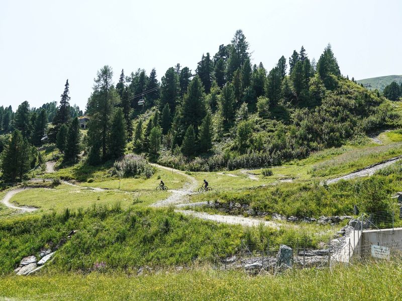 MTB Trail Area an der Kornockbahn auf der Turracher Höhe
